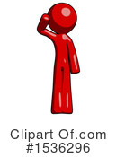 Red Design Mascot Clipart #1536296 by Leo Blanchette