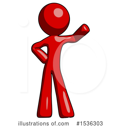 Royalty-Free (RF) Red Design Mascot Clipart Illustration by Leo Blanchette - Stock Sample #1536303