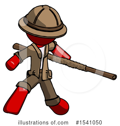 Royalty-Free (RF) Red Design Mascot Clipart Illustration by Leo Blanchette - Stock Sample #1541050