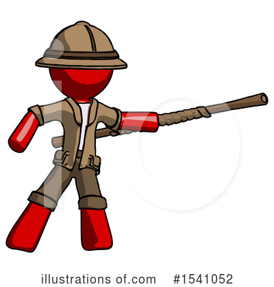 Royalty-Free (RF) Red Design Mascot Clipart Illustration by Leo Blanchette - Stock Sample #1541052