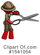 Red Design Mascot Clipart #1541054 by Leo Blanchette