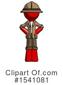 Red Design Mascot Clipart #1541081 by Leo Blanchette