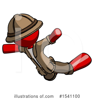 Royalty-Free (RF) Red Design Mascot Clipart Illustration by Leo Blanchette - Stock Sample #1541100