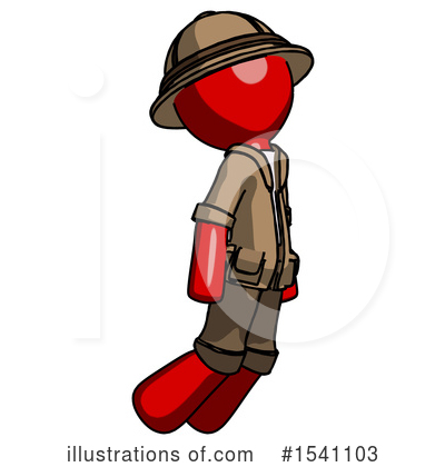 Royalty-Free (RF) Red Design Mascot Clipart Illustration by Leo Blanchette - Stock Sample #1541103