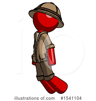 Royalty-Free (RF) Red Design Mascot Clipart Illustration by Leo Blanchette - Stock Sample #1541104
