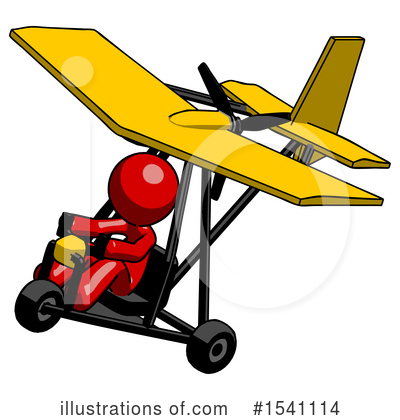 Royalty-Free (RF) Red Design Mascot Clipart Illustration by Leo Blanchette - Stock Sample #1541114