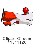 Red Design Mascot Clipart #1541126 by Leo Blanchette