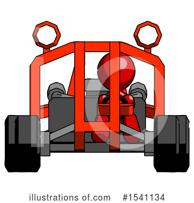 Royalty-Free (RF) Red Design Mascot Clipart Illustration by Leo Blanchette - Stock Sample #1541134