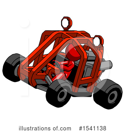 Royalty-Free (RF) Red Design Mascot Clipart Illustration by Leo Blanchette - Stock Sample #1541138