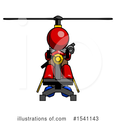 Royalty-Free (RF) Red Design Mascot Clipart Illustration by Leo Blanchette - Stock Sample #1541143