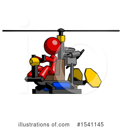 Royalty-Free (RF) Red Design Mascot Clipart Illustration by Leo Blanchette - Stock Sample #1541145