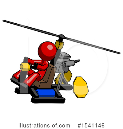 Royalty-Free (RF) Red Design Mascot Clipart Illustration by Leo Blanchette - Stock Sample #1541146