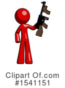 Red Design Mascot Clipart #1541151 by Leo Blanchette