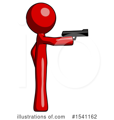Royalty-Free (RF) Red Design Mascot Clipart Illustration by Leo Blanchette - Stock Sample #1541162