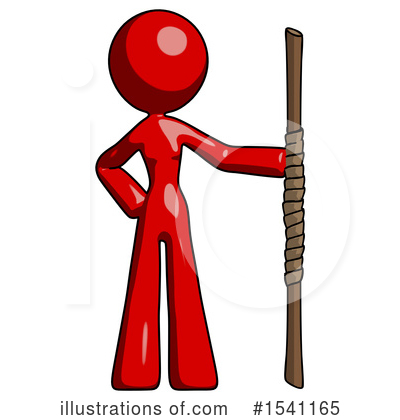 Royalty-Free (RF) Red Design Mascot Clipart Illustration by Leo Blanchette - Stock Sample #1541165