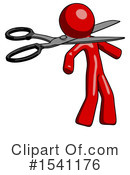 Red Design Mascot Clipart #1541176 by Leo Blanchette