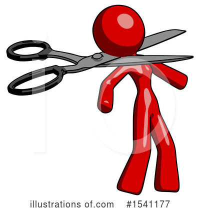 Royalty-Free (RF) Red Design Mascot Clipart Illustration by Leo Blanchette - Stock Sample #1541177