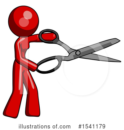Royalty-Free (RF) Red Design Mascot Clipart Illustration by Leo Blanchette - Stock Sample #1541179