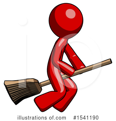 Royalty-Free (RF) Red Design Mascot Clipart Illustration by Leo Blanchette - Stock Sample #1541190