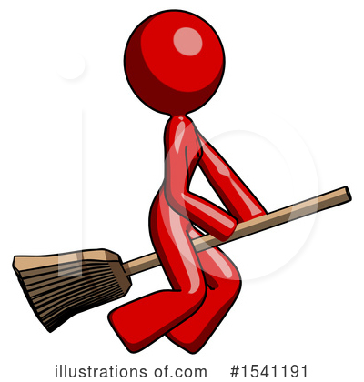Royalty-Free (RF) Red Design Mascot Clipart Illustration by Leo Blanchette - Stock Sample #1541191