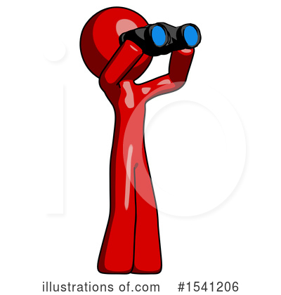 Royalty-Free (RF) Red Design Mascot Clipart Illustration by Leo Blanchette - Stock Sample #1541206