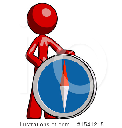 Royalty-Free (RF) Red Design Mascot Clipart Illustration by Leo Blanchette - Stock Sample #1541215