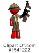 Red Design Mascot Clipart #1541222 by Leo Blanchette