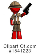 Red Design Mascot Clipart #1541223 by Leo Blanchette