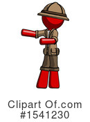 Red Design Mascot Clipart #1541230 by Leo Blanchette