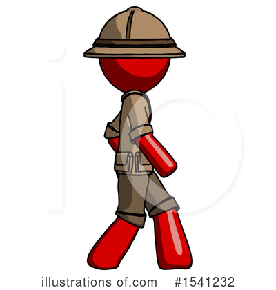 Royalty-Free (RF) Red Design Mascot Clipart Illustration by Leo Blanchette - Stock Sample #1541232