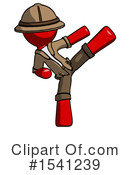 Red Design Mascot Clipart #1541239 by Leo Blanchette