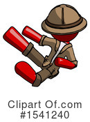 Red Design Mascot Clipart #1541240 by Leo Blanchette