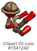 Red Design Mascot Clipart #1541242 by Leo Blanchette