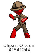 Red Design Mascot Clipart #1541244 by Leo Blanchette