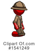 Red Design Mascot Clipart #1541249 by Leo Blanchette