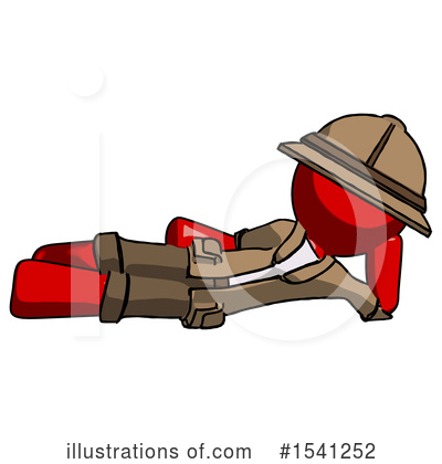 Royalty-Free (RF) Red Design Mascot Clipart Illustration by Leo Blanchette - Stock Sample #1541252