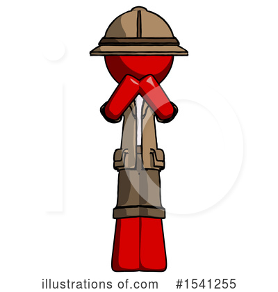 Royalty-Free (RF) Red Design Mascot Clipart Illustration by Leo Blanchette - Stock Sample #1541255