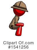 Red Design Mascot Clipart #1541256 by Leo Blanchette