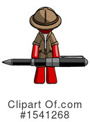Red Design Mascot Clipart #1541268 by Leo Blanchette