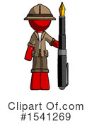 Red Design Mascot Clipart #1541269 by Leo Blanchette