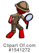 Red Design Mascot Clipart #1541272 by Leo Blanchette