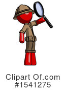 Red Design Mascot Clipart #1541275 by Leo Blanchette