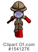 Red Design Mascot Clipart #1541276 by Leo Blanchette
