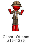 Red Design Mascot Clipart #1541285 by Leo Blanchette