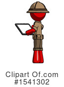 Red Design Mascot Clipart #1541302 by Leo Blanchette