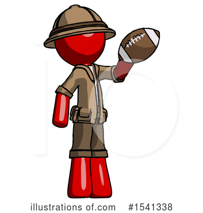Royalty-Free (RF) Red Design Mascot Clipart Illustration by Leo Blanchette - Stock Sample #1541338