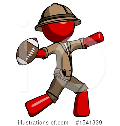 Royalty-Free (RF) Red Design Mascot Clipart Illustration by Leo Blanchette - Stock Sample #1541339