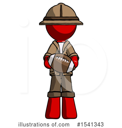 Royalty-Free (RF) Red Design Mascot Clipart Illustration by Leo Blanchette - Stock Sample #1541343