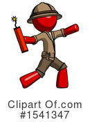 Red Design Mascot Clipart #1541347 by Leo Blanchette