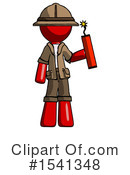 Red Design Mascot Clipart #1541348 by Leo Blanchette